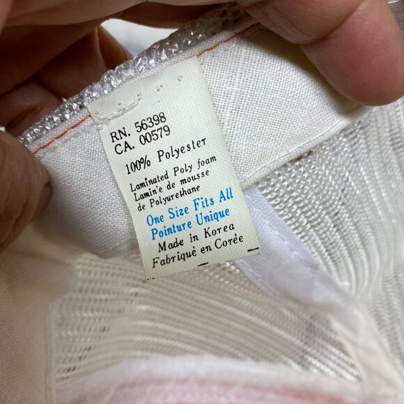 Vintage Trucker Hat Mesh Cap Snapback Orange White DI-CHEM Dresser Canada Patch - Picture 8 of 9